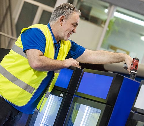 Servicio técnico de activos comerciales